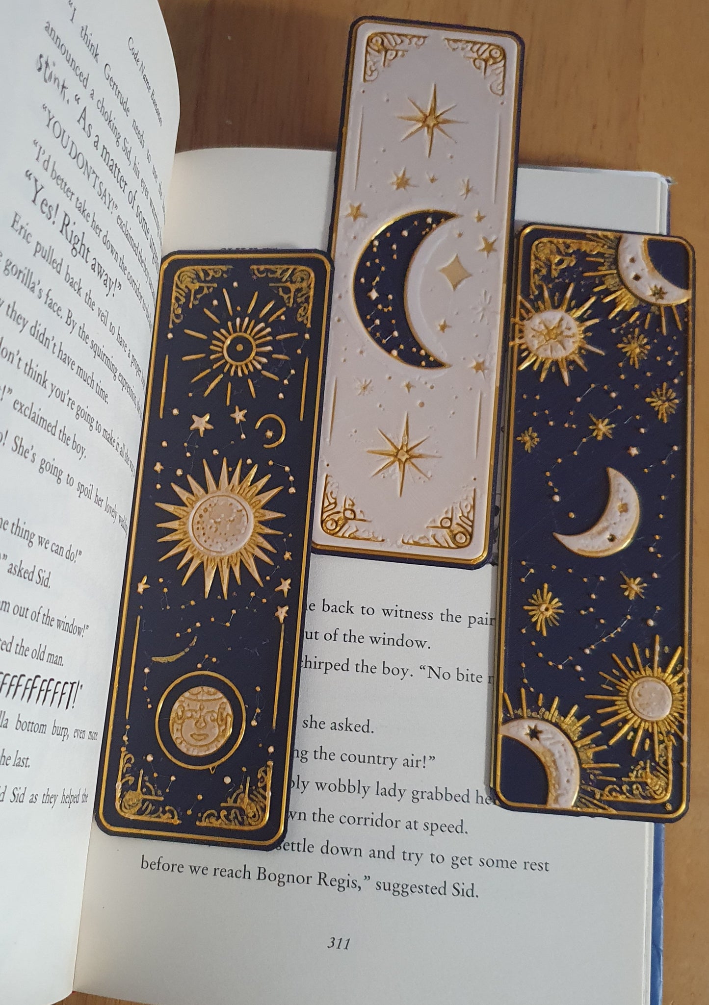 set of 3 Bookmarks