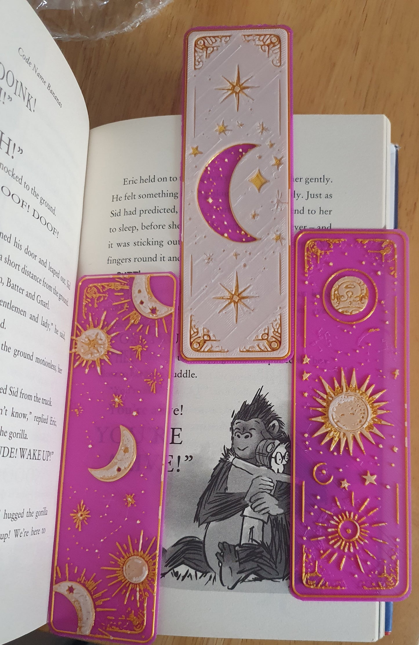 set of 3 Bookmarks