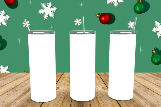 Christmas skinny tumbler designs